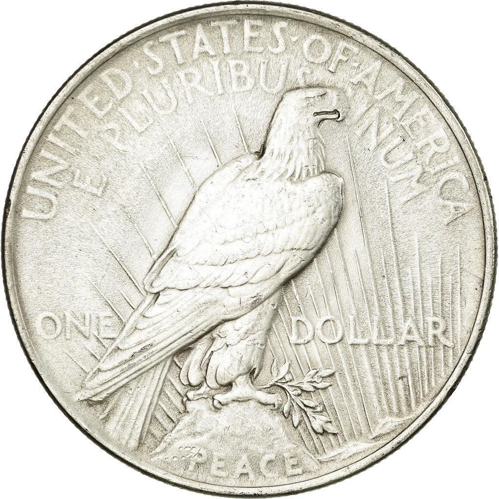 Coin, United States, Peace Dollar, Dollar, 1924, Philadelphia, AU(50-53)
