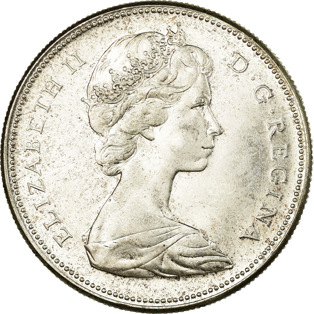 Coin, Canada, Elizabeth II, Dollar, 1967, Royal Canadian Mint, Ottawa