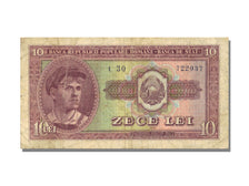 Romania, 10 Lei, 1952, KM #88b, VF(20-25), T30