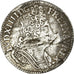 Monnaie, France, Louis XIV, 1/10 Écu aux 3 couronnes, 1710, Reims, TB+, Argent