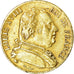 Moneta, Francja, Louis XVIII, 20 Francs, 1815, Bordeaux, VF(30-35), Złoto