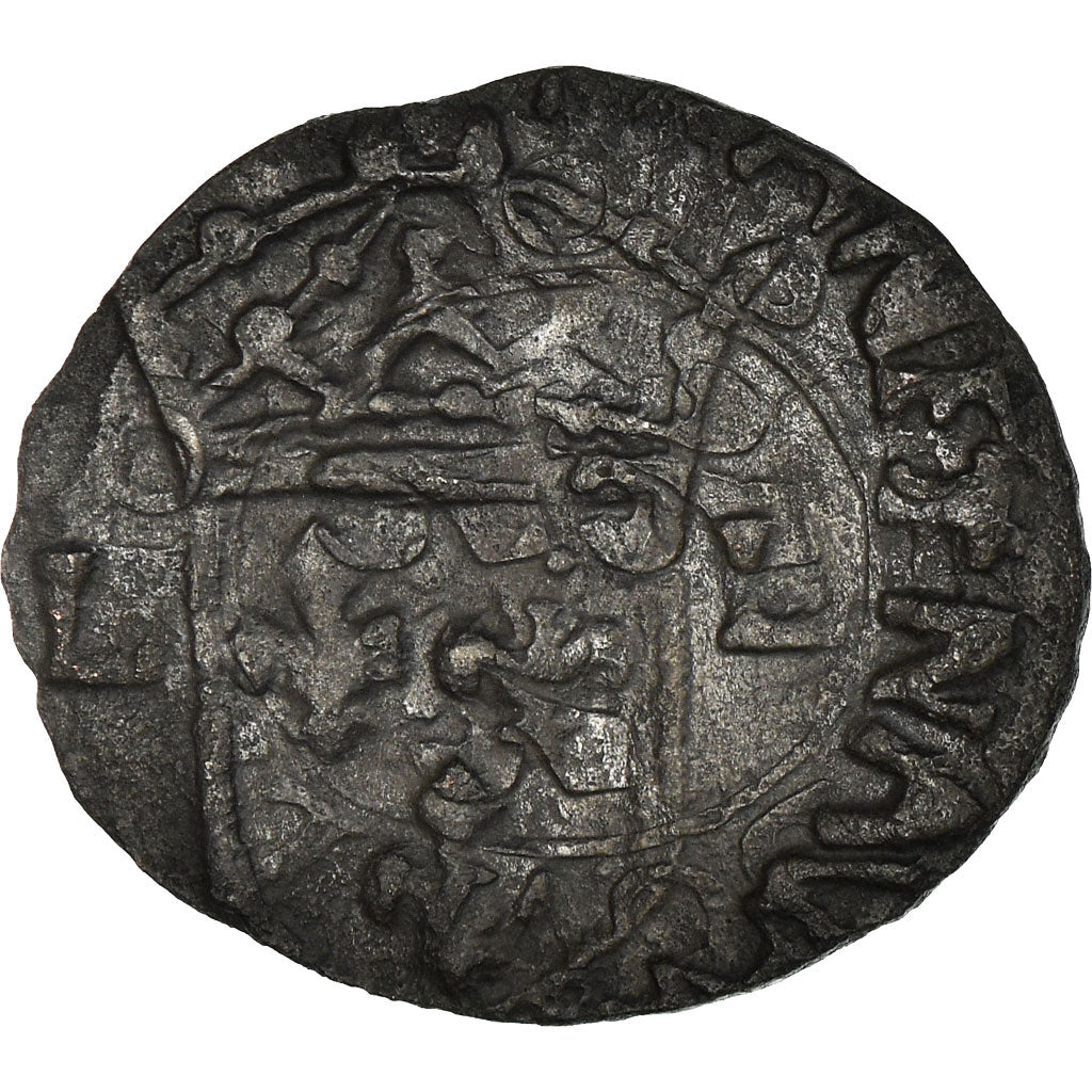 Munten, Frankrijk, Louis XIII, Faux douzain Huguenot, Surfrappe sur Double