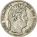 Monnaie, France, Louis-Philippe, 5 Francs, 1837, Strasbourg, TB, Argent