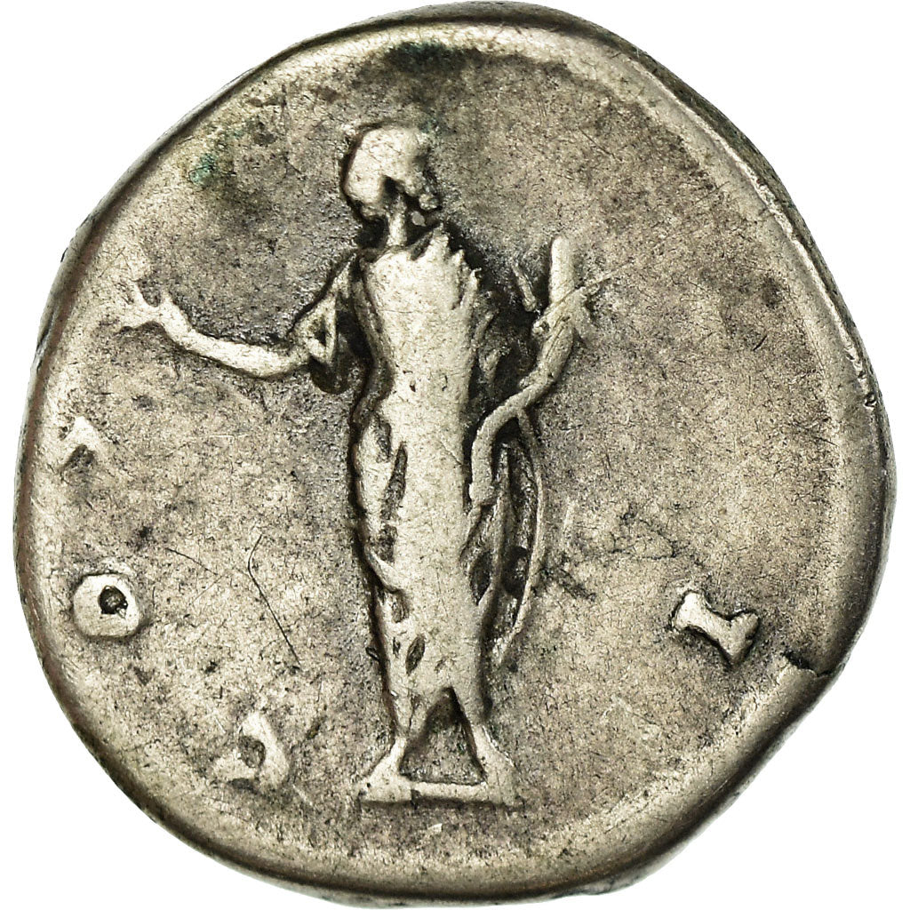 Moneta, Marcus Aurelius, Denarius, 145-147, Rome, MB+, Argento, RIC:429a