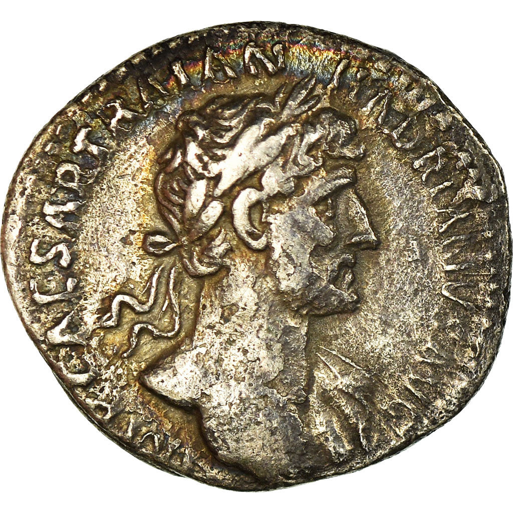 Coin, Hadrian, Denarius, 118, Rome, EF(40-45), Silver, RIC:39b