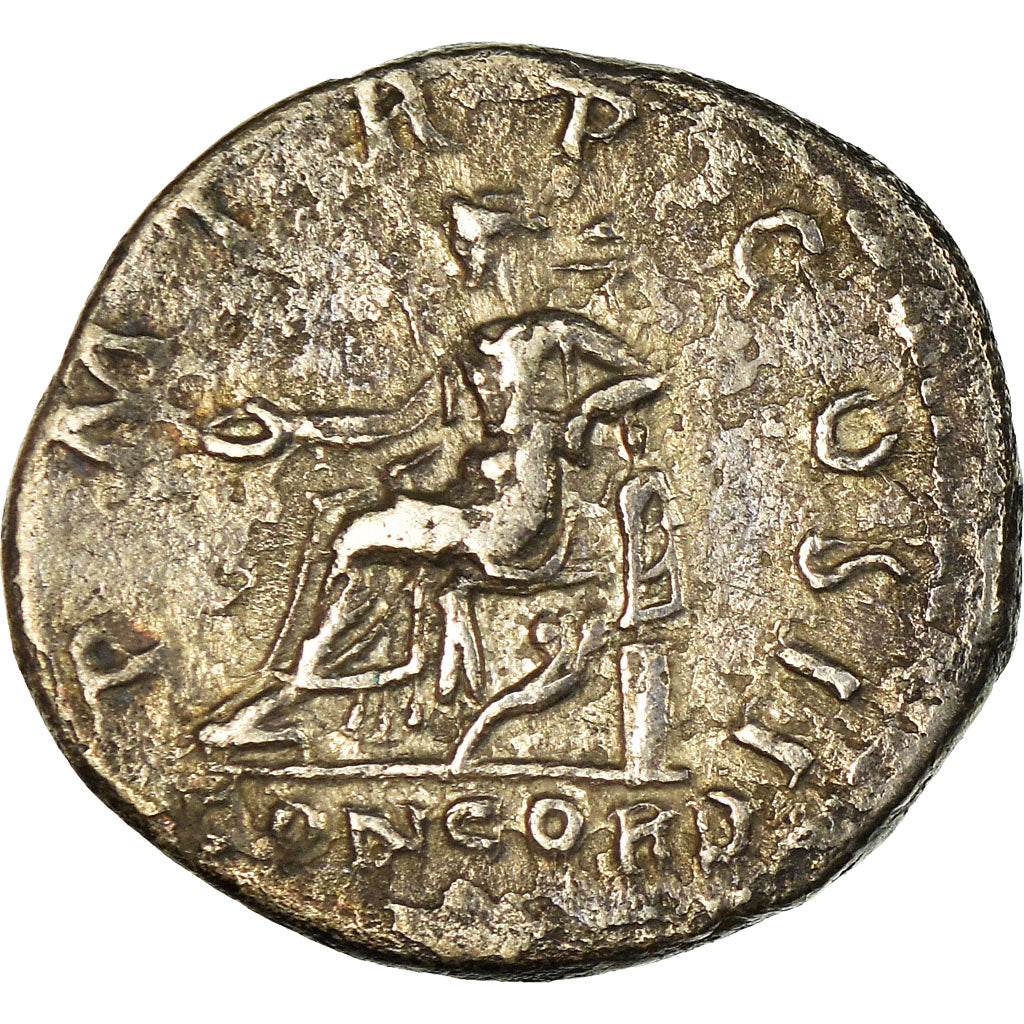 Coin, Hadrian, Denarius, 118, Rome, EF(40-45), Silver, RIC:39b