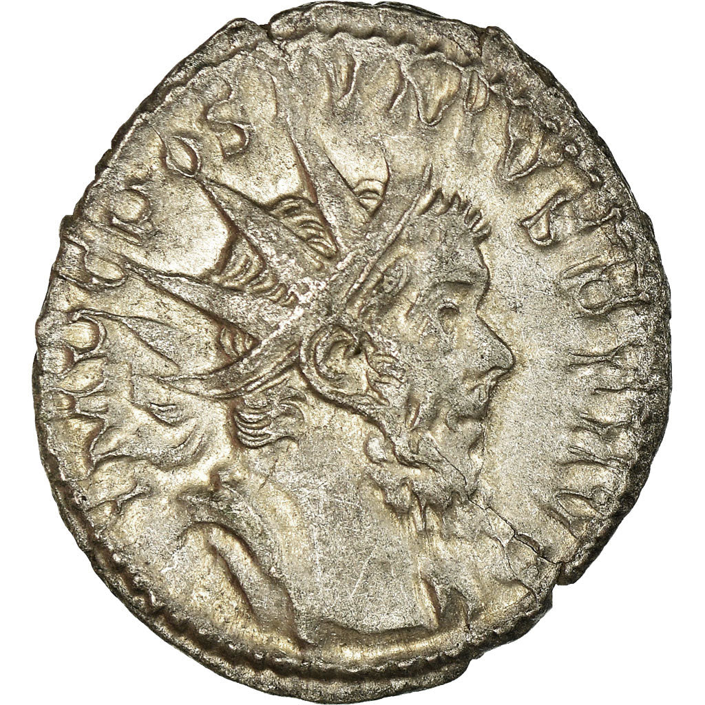 Coin, Postumus, Antoninianus, AD 262, Trier or Cologne, AU(50-53), Billon