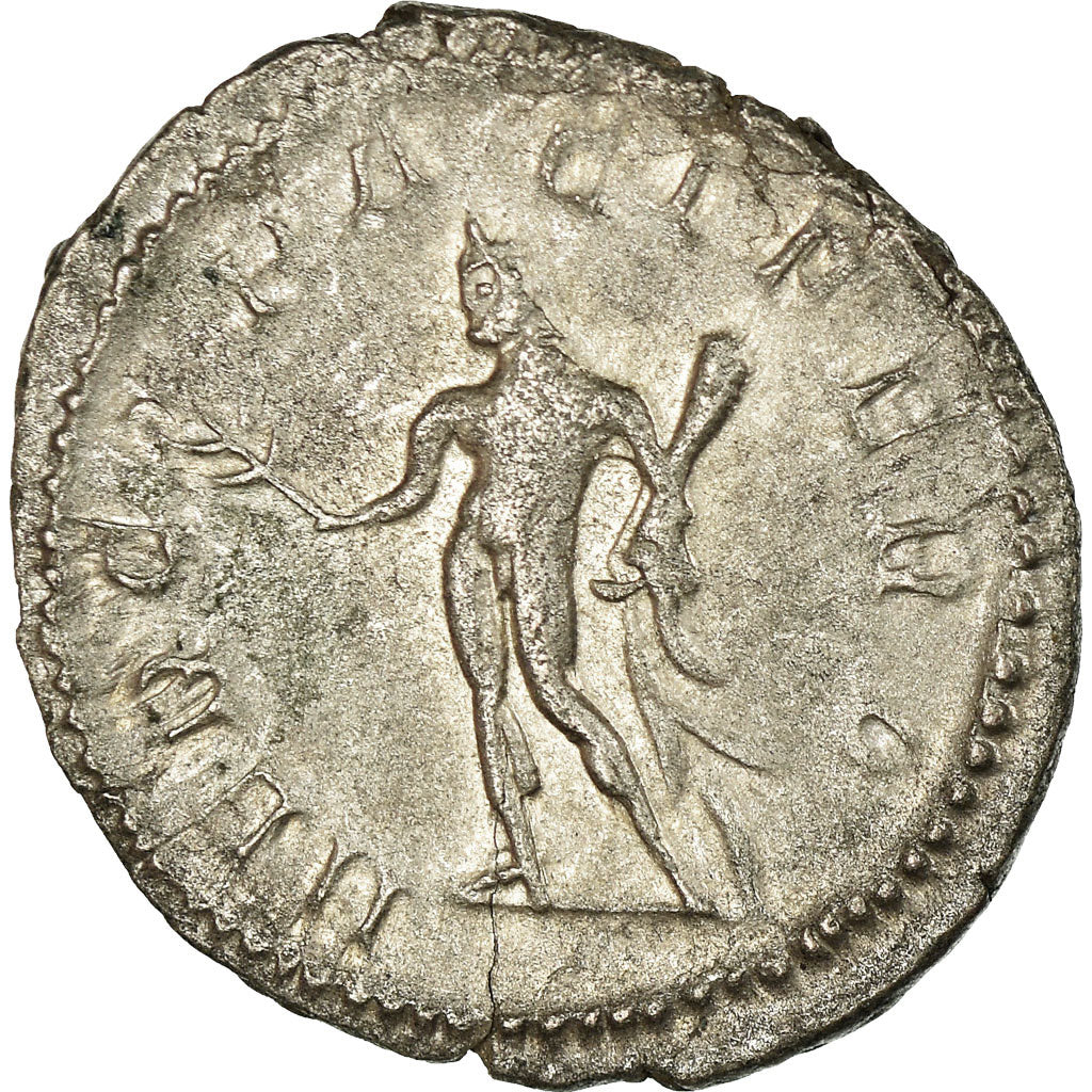 Coin, Postumus, Antoninianus, AD 262, Trier or Cologne, AU(50-53), Billon