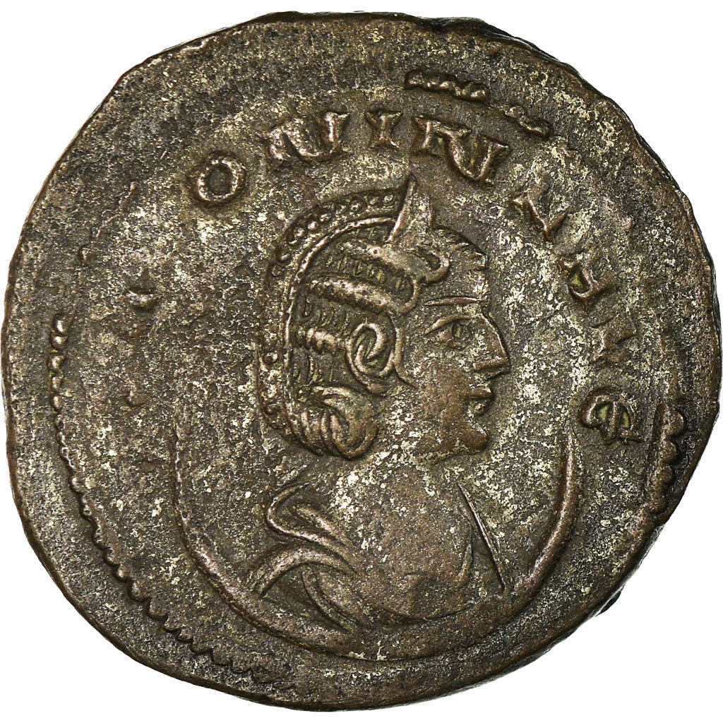Coin, Salonina, Antoninianus, 267, Antioch, AU(50-53), Billon, RIC:86