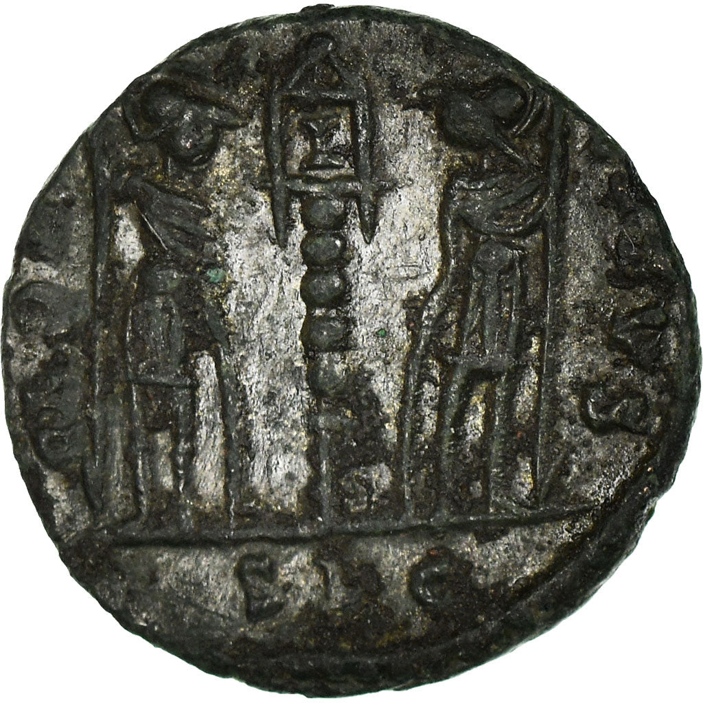 Coin, Constantius II, Centenionalis, 340, Lyon - Lugdunum, EF(40-45), Bronze