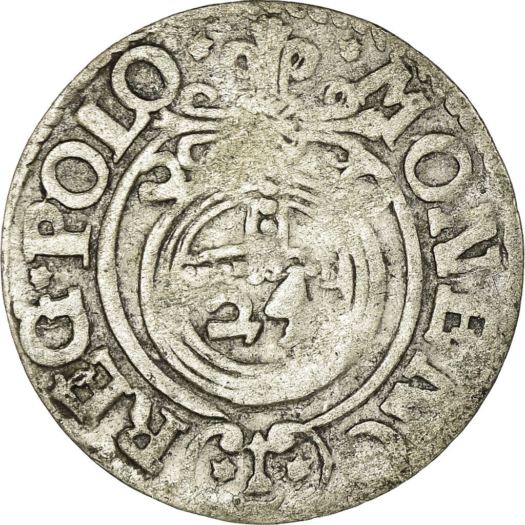 Moneta, Polonia, Sigismund III, 3 Polker, 3 Poltorak - 1 Kruzierz, 1620, MB+