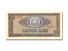 Romania, 5 Lei, 1966, KM #93a, UNC(63), G.0174
