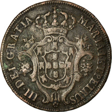 Moneta, Portogallo, Maria I and Pedro III, 10 Reis, X; 1/2 Vinten, 1777, Lisbon