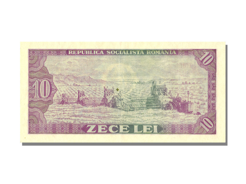 Romania, 10 Lei, 1966, KM #94a, UNC(63), H.0151