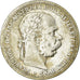 Coin, Austria, Franz Joseph I, Corona, 1897, VF(30-35), Silver, KM:2804
