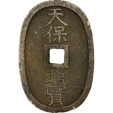 Monnaie, Japon, 100 Mon, Tempo Tsuho, 1835-70, TB+, Bronze, KM:7