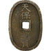 Monnaie, Japon, 100 Mon, Tempo Tsuho, 1835-70, TB+, Bronze, KM:7