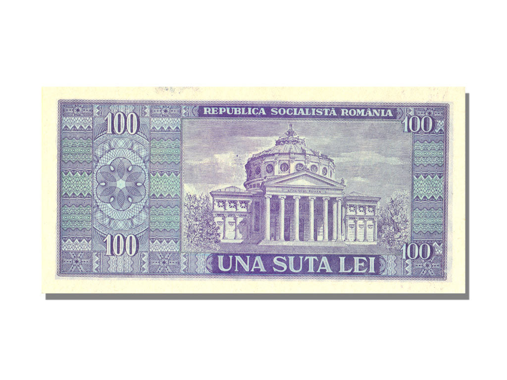 Banknote, Romania, 100 Lei, 1966, KM:97a, UNC(65-70)
