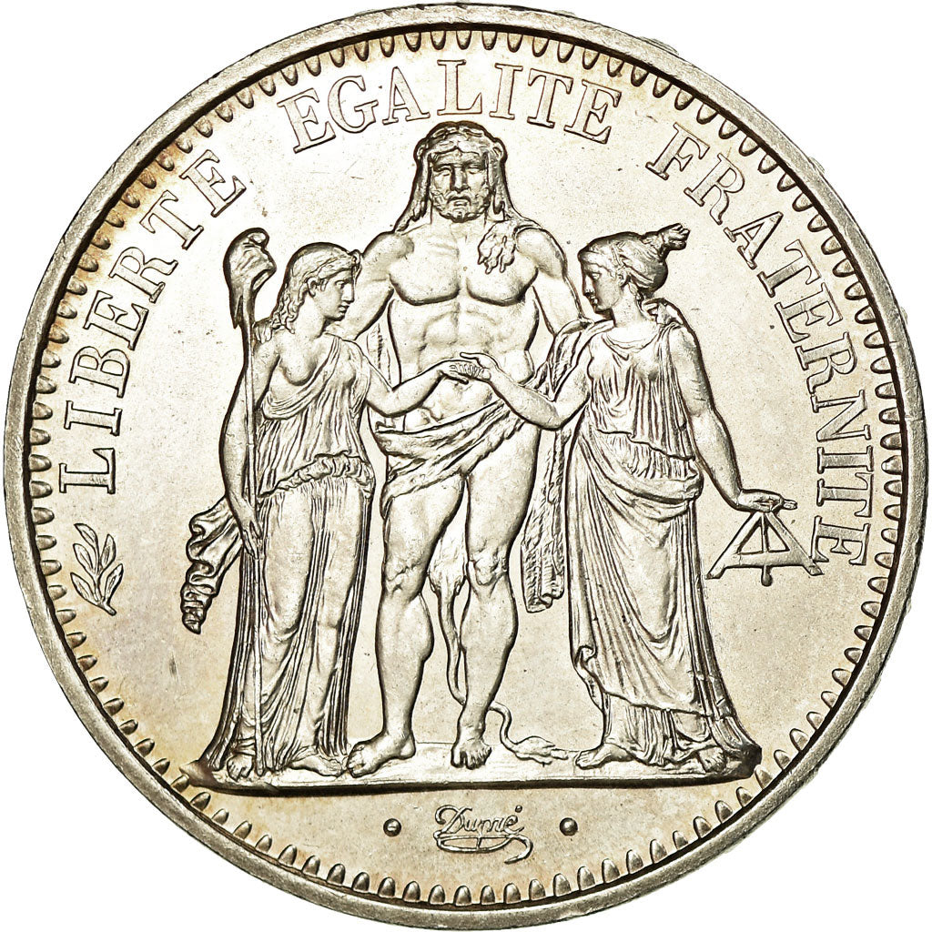 Coin, France, Hercule, 10 Francs, 1973, Paris, MS(64), Silver, KM:932