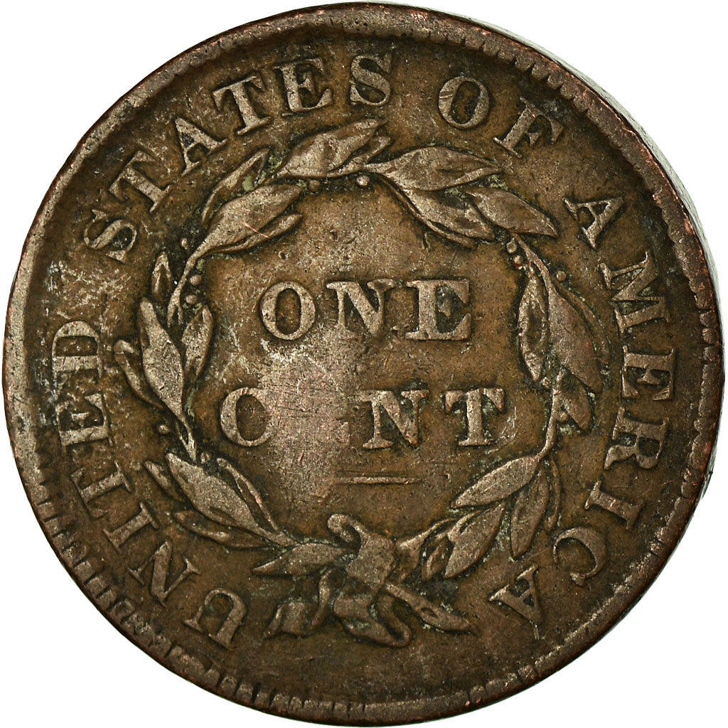 Coin, United States, Coronet Cent, Cent, 1834, U.S. Mint, VF(20-25), Copper