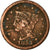 Moneta, USA, Braided Hair Cent, Cent, 1853, U.S. Mint, Philadelphia, VF(30-35)