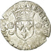 Moneda, Francia, Henri II, Douzain aux croissants, 1550, Paris, BC+, Vellón