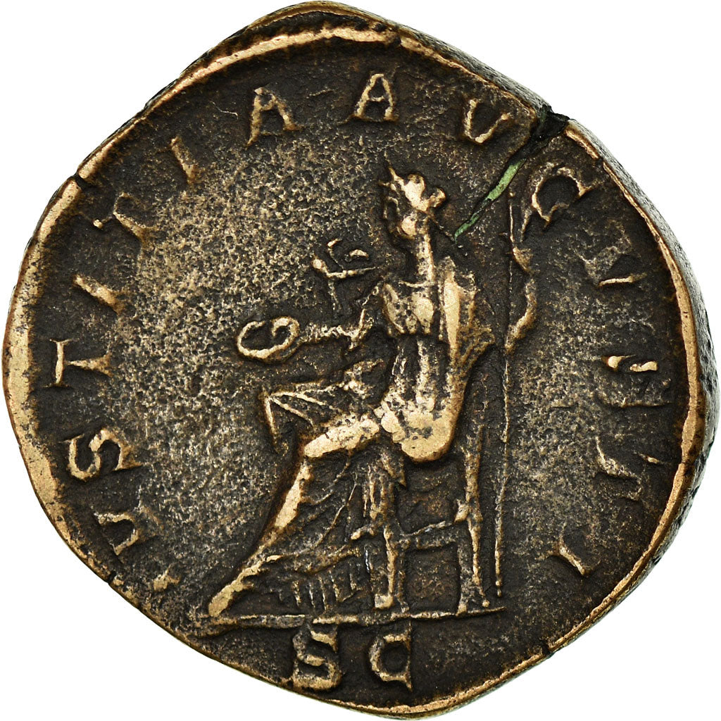 Coin, Severus Alexander, Sestertius, 222-231, Rome, EF(40-45), Bronze, RIC:563b