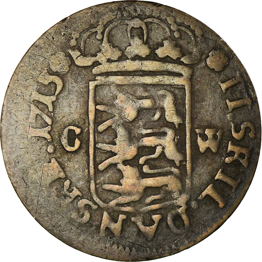 Coin, Denmark, GLUCKSTADT, Frederik IV, 2 Skilling, 1715, Gl, VF(20-25), Silver