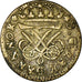 Moneta, Danimarca, GLUCKSTADT, Frederik IV, 2 Skilling, 1715, Gl, MB+, Argento