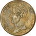 Coin, FRENCH COLONIES, Charles X, 10 Centimes, 1828, Paris, EF(40-45), Bronze