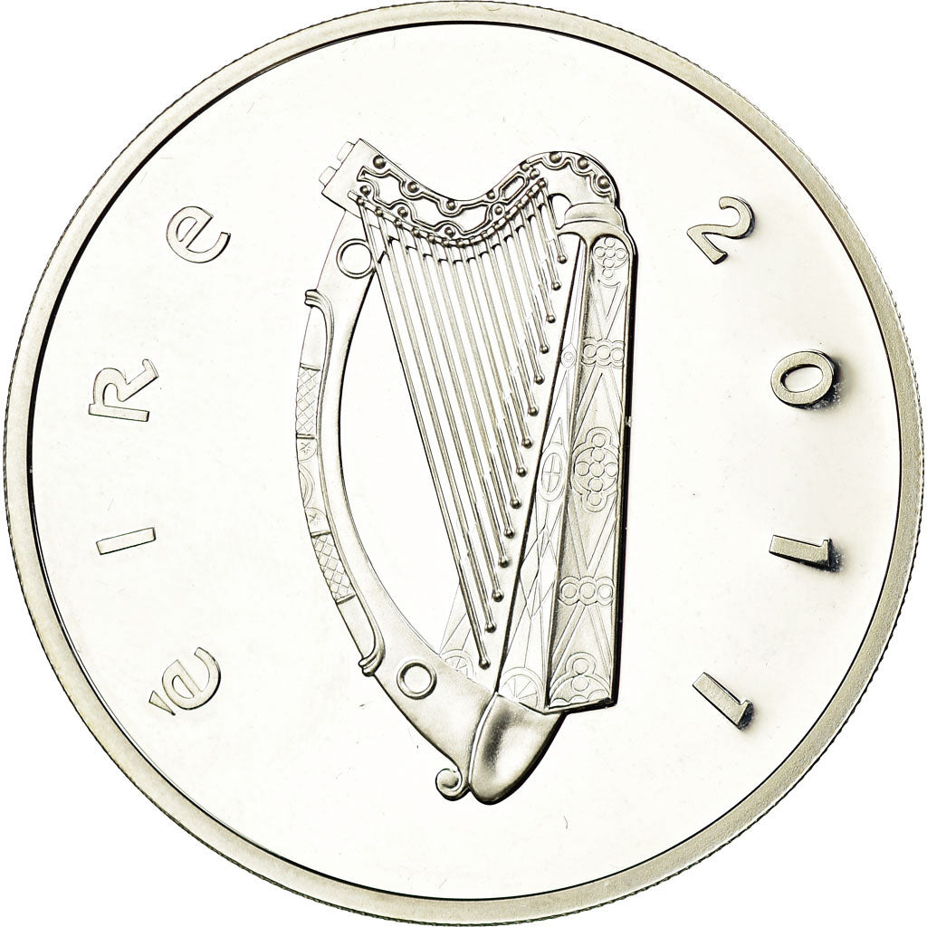 IRELAND REPUBLIC, 10 Euro, St. Brendan the Navigator, 2011, MS(65-70), Silver