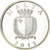Malta, 10 Euro, Phoenicians in Malta, 2011, FDC, Zilver, KM:142
