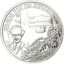 Belgium, 10 Euro, Belgian deep sea exploration, 2011, MS(65-70), Silver, KM:311