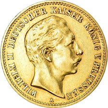 Coin, German States, PRUSSIA, Wilhelm II, 10 Mark, 1898, Berlin, EF(40-45)