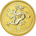 Moneta, Australia, Elizabeth II, Year of the Dragon, 15 Dollars, 2012, Perth