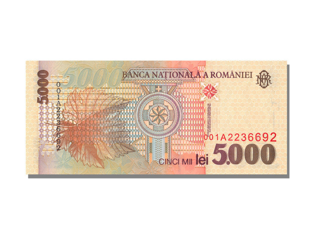 Banknote, Romania, 5000 Lei, 1998, UNC(65-70)