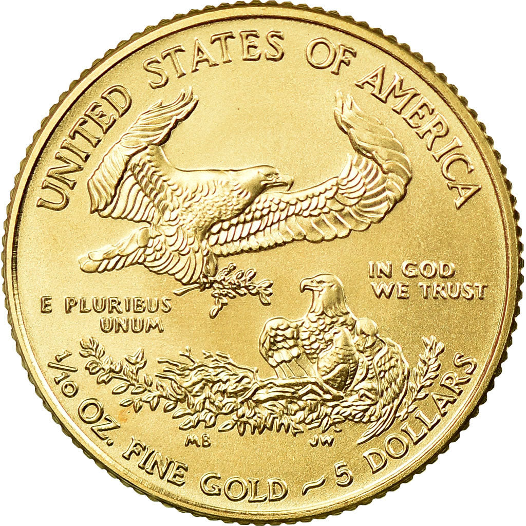 Coin, United States, $5, 2012, U.S. Mint, West Point, MS(65-70), Gold, KM:216