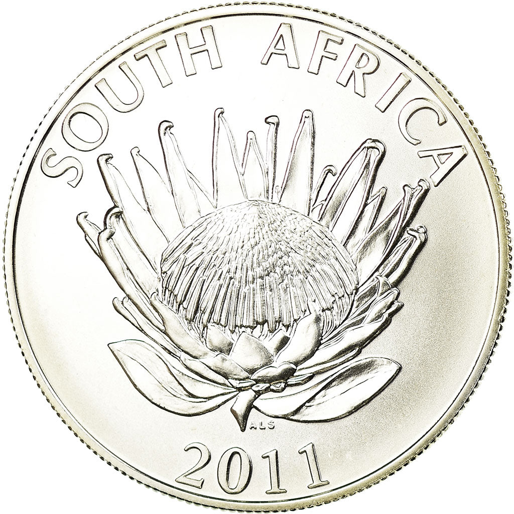 Coin, South Africa, J.M. Coetzee, Rand, 2011, MS(65-70), Silver, KM:521
