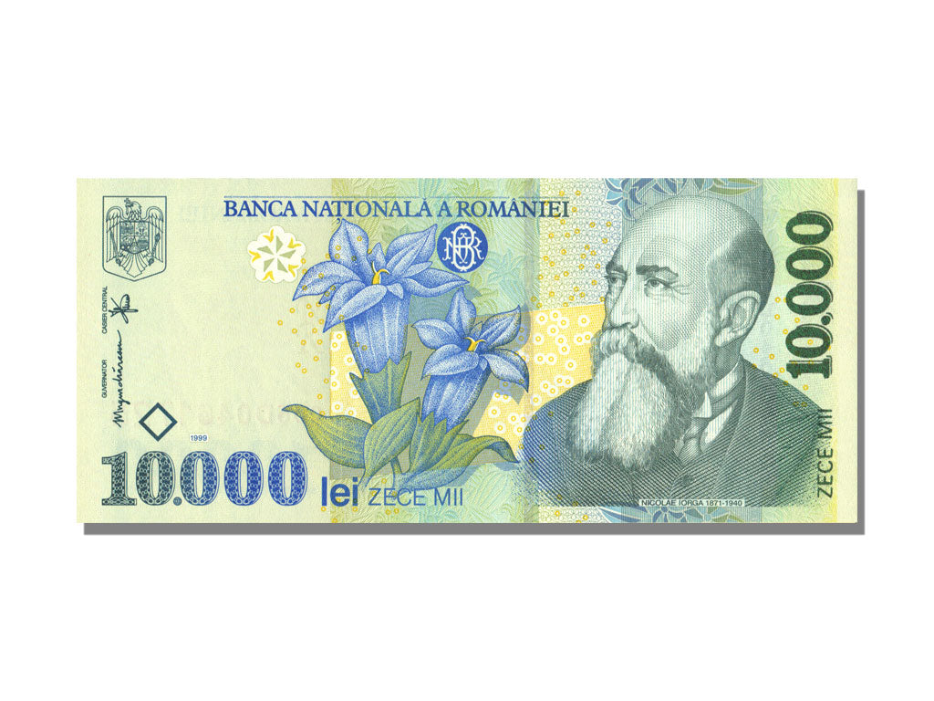 Banknote, Romania, 10,000 Lei, 1999, KM:108a, UNC(65-70)