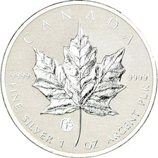 Moneda, Canadá, Elizabeth II, Maple Leaf, 5 Dollars, 2011, Royal Canadian Mint