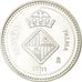 Espanha, 5 Euro, Palma de Majorque, 2011, MS(65-70), Prata, KM:1227