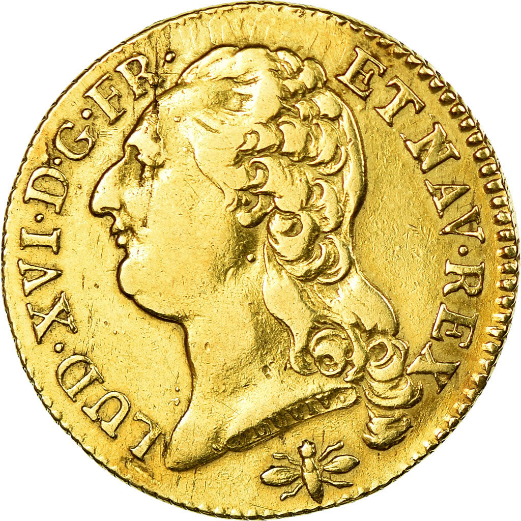 Moneta, Francia, Louis XVI, Louis d'Or, 1785, Lyon, BB, Oro, KM:591.5