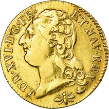 Moneta, Francia, Louis XVI, Louis d'Or, 1785, Lyon, BB, Oro, KM:591.5