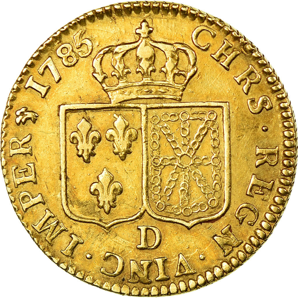 Moneta, Francia, Louis XVI, Louis d'Or, 1785, Lyon, BB, Oro, KM:591.5