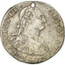 Coin, Peru, Charles IV, 4 Réales, 1807, Lima, Holed, VF(30-35), Silver, KM:96