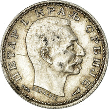 Coin, Serbia, Peter I, 50 Para, 1915, Gorham Mfg. Co., AU(55-58), Silver