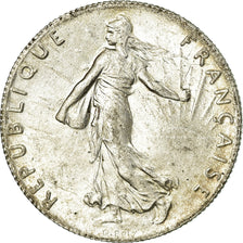 Coin, France, Semeuse, 50 Centimes, 1915, Paris, MS(63), Silver, KM:854