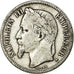 Coin, France, Napoleon III, Franc, 1867, Paris, VF(20-25), Silver, KM:806.1