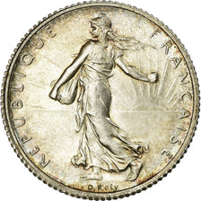 Coin, France, Semeuse, Franc, 1919, Paris, MS(64), Silver, KM:844.1, Gadoury:467