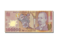 Romania, 100,000 Lei, 2001, KM #114a, UNC(65-70), 022D